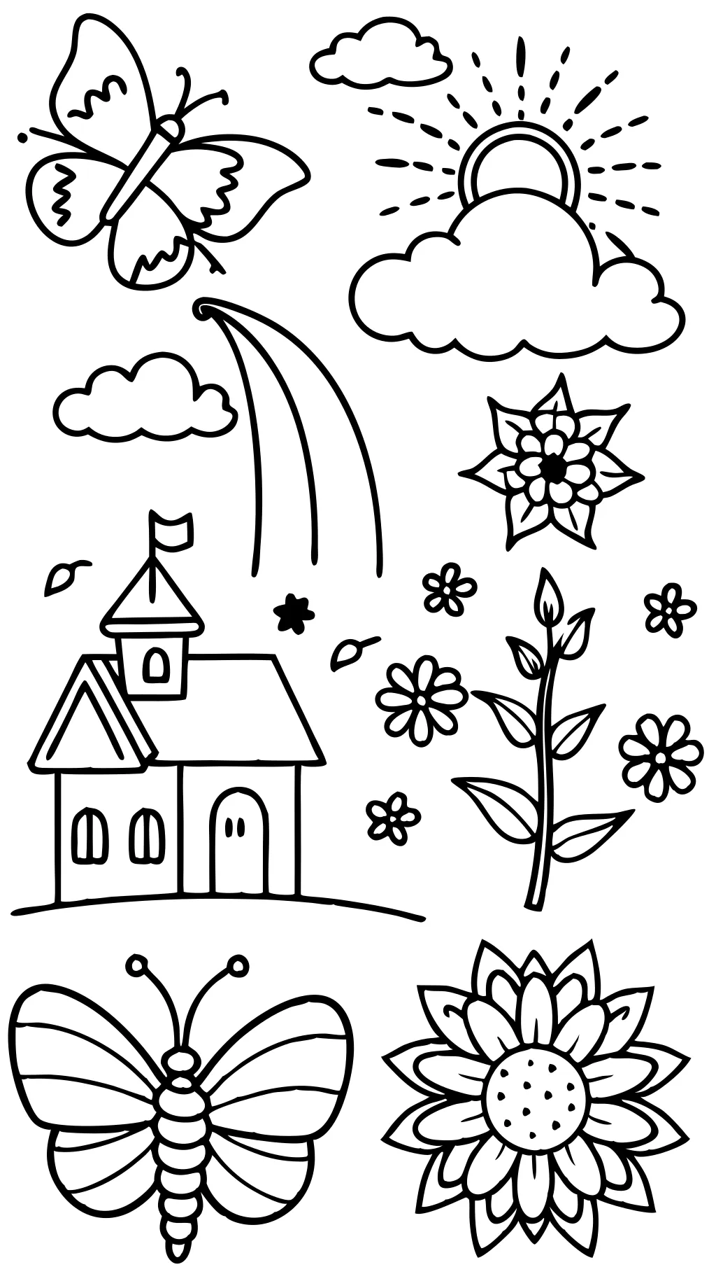 coloring pages for seasons